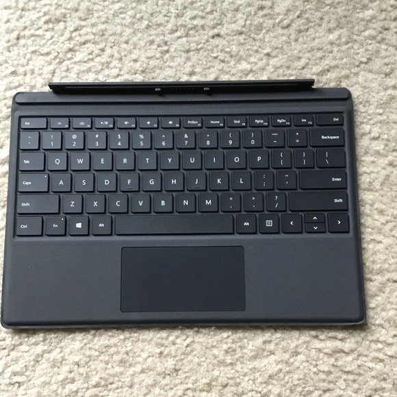 Surface Pro Signature Keyboard – Black - Plus USB / HDMI Adapters - Picture 1 of 10